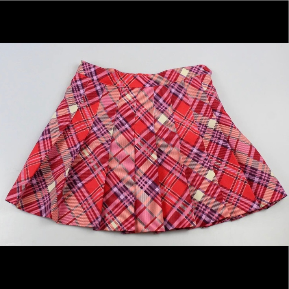 American Apparel Julie Plaid Tennis Skirt